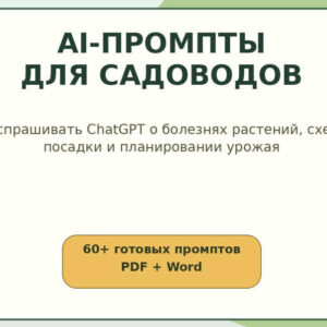 AI-промпты для садоводов