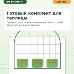 Готовый комплект для теплицы